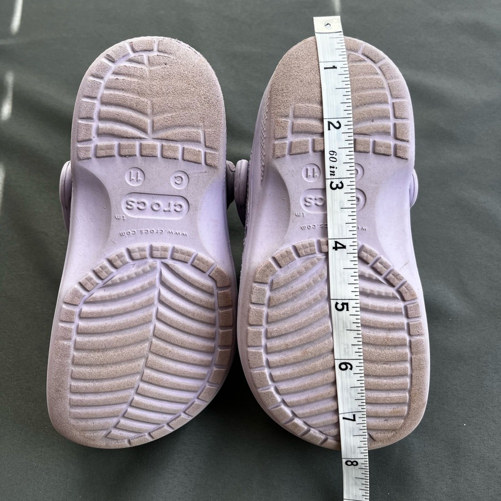 Crocs Light Purple color Girls Size  C11 - Picture 10 of 10